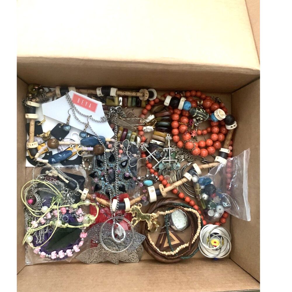 Vintage to Now Jewelry Lot #010 for Wear Resell Repair and Beads for Crafts